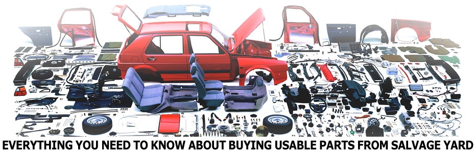 Everything You Need to Know About Buying Usable Parts From Salvage Yard